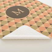 Couverture Sherpa Motif triangles (3/4)