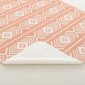 Couverture Sherpa Motif tribal (3/4)