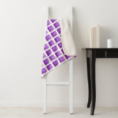 Couverture Sherpa Motif Tulip (En situation)