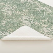 Couverture Sherpa Motif Tulip (par William Morris) (3/4)