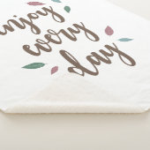 Couverture Sherpa Motivation citation texte calligraphie (3/4)