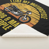 Couverture Sherpa Motocyclette de chien (3/4)