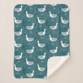 Couverture Sherpa Mouettes marines (Devant)