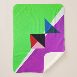 Couverture Sherpa Multicolore