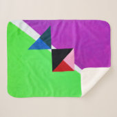 Couverture Sherpa Multicolore (Devant (Horizontal))