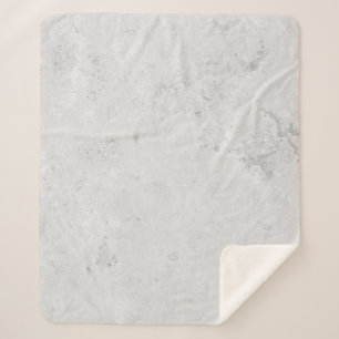 Couverture Sherpa Mur ciment pierre texture propre