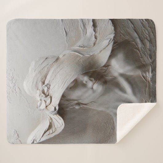 Couverture Sherpa murale 3d illusion 3d, arrière - plan, art, murale (Devant (Horizontal))