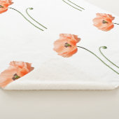 Couverture Sherpa « Murmure de pêche » « Fleur solitaire » « Éléganc (3/4)