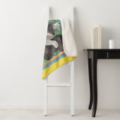 Couverture Sherpa Musiciens de Brême Town - Aquarelle (En situation)