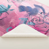 Couverture Sherpa Musique intérieure - Croquis floral (3/4)