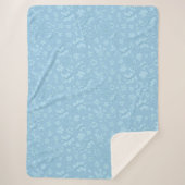 Couverture Sherpa My Flower Design 7 (Devant)