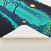 Couverture Sherpa Mystère de la forêt Imaginaire foncé (3/4)