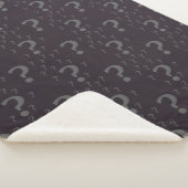 Couverture Sherpa Mystère question marque énigme puzzle gris (3/4)