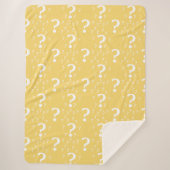 Couverture Sherpa Mystère question marque énigme puzzle jaune (Devant)