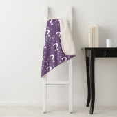 Couverture Sherpa Mystère question marque énigme puzzle violet (En situation)