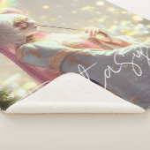 Couverture Sherpa Mysterious Fantasy Girl - Ocean Art Aesthetic (3/4)