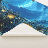 Couverture Sherpa Mystic Tree Home Dreamscape (3/4)