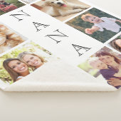 Couverture Sherpa Nana Multi-Photo Collage Personnalisé (3/4)