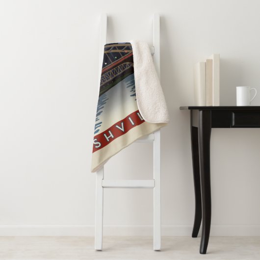 Couverture Sherpa Nashville Skyline (En situation)