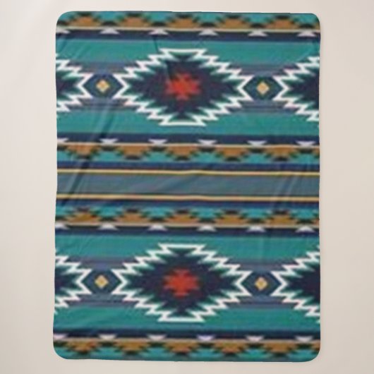 Couverture Sherpa Native American #8 (Simulée) (Devant)