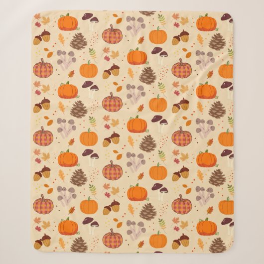 Couverture Sherpa Nature d'automne (Devant)