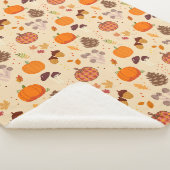 Couverture Sherpa Nature d'automne (3/4)