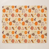 Couverture Sherpa Nature d'automne (Devant (Horizontal))