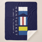 Couverture Sherpa Nauquette Nautique ACK Sherpa Blanket (Devant)