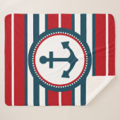 Couverture Sherpa Nautical design (Devant (Horizontal))