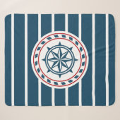 Couverture Sherpa Nautical design (Devant (Horizontal))