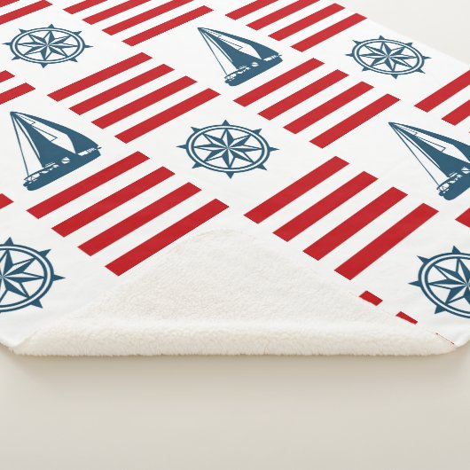 Couverture Sherpa Nautical design (3/4)