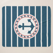 Couverture Sherpa Nautical design (Devant (Horizontal))