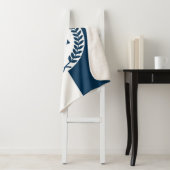 Couverture Sherpa Nautical themed design (En situation)
