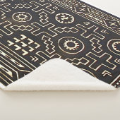 Couverture Sherpa NAVAJO 1800s SADDLE BLANKET REPRINT SHERPA BLANKET (3/4)