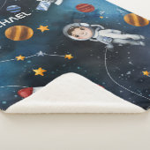 Couverture Sherpa Navette d'astronaute spatiale personnalisée (3/4)