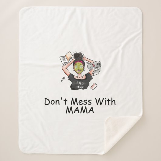 Couverture Sherpa N'ayez pas de mal avec maman (Devant)