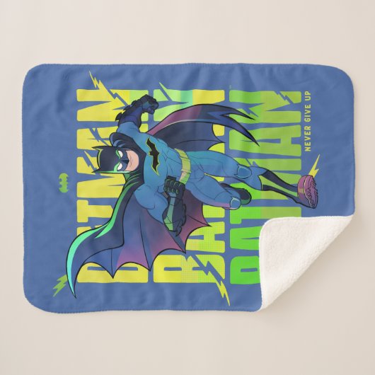 Couverture Sherpa Ne jamais abandonner Batman en cours d'exécution g (Devant (Horizontal))