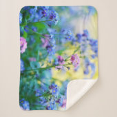 Couverture Sherpa Ne pas oublier les fleurs (Devant)