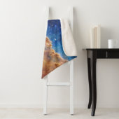 Couverture Sherpa Nebula Carina Bleue/Orange | JWST (En situation)