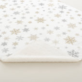 Couverture Sherpa Neige scintillante (3/4)