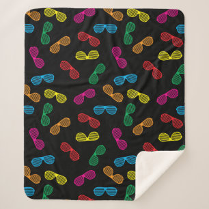 Couverture Sherpa Neon Classic Lunettes de soleil Motif