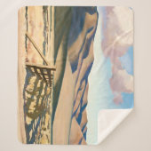 Couverture Sherpa "Nevada Hills" par Maynard Dixon (Devant)