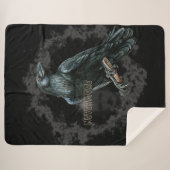 Couverture Sherpa Nevermore - Edgar Allen Poe (Devant (Horizontal))