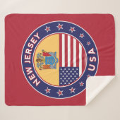 Couverture Sherpa New Jersey (Devant (Horizontal))