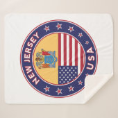 Couverture Sherpa New Jersey (Devant (Horizontal))