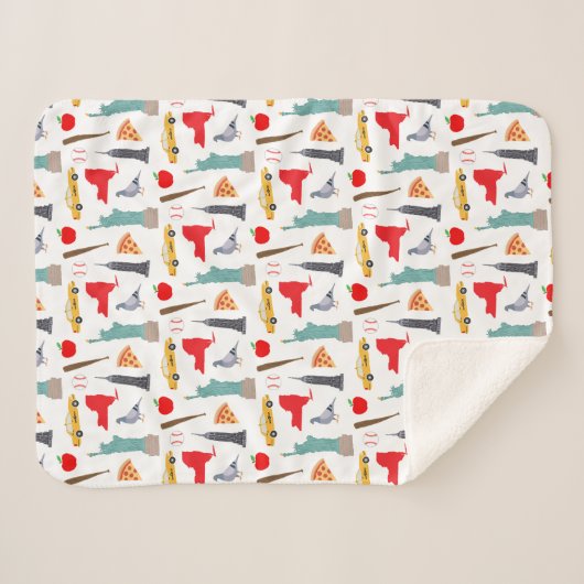 Couverture Sherpa New York (Devant (Horizontal))