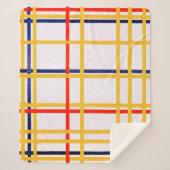 Couverture Sherpa New York | Piet Mondrian | (Devant)
