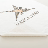 Couverture Sherpa Newsprint de Nazca Hummingbird (3/4)