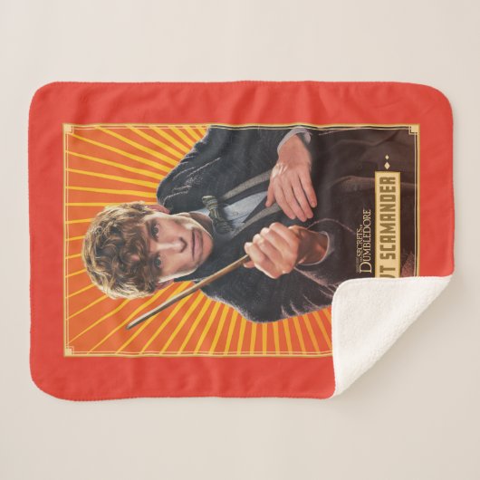 Couverture Sherpa Newt Scamander Character Graphic (Devant (Horizontal))