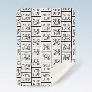 Couverture Sherpa N'importe quel Motif de répétition de logo ou d'im